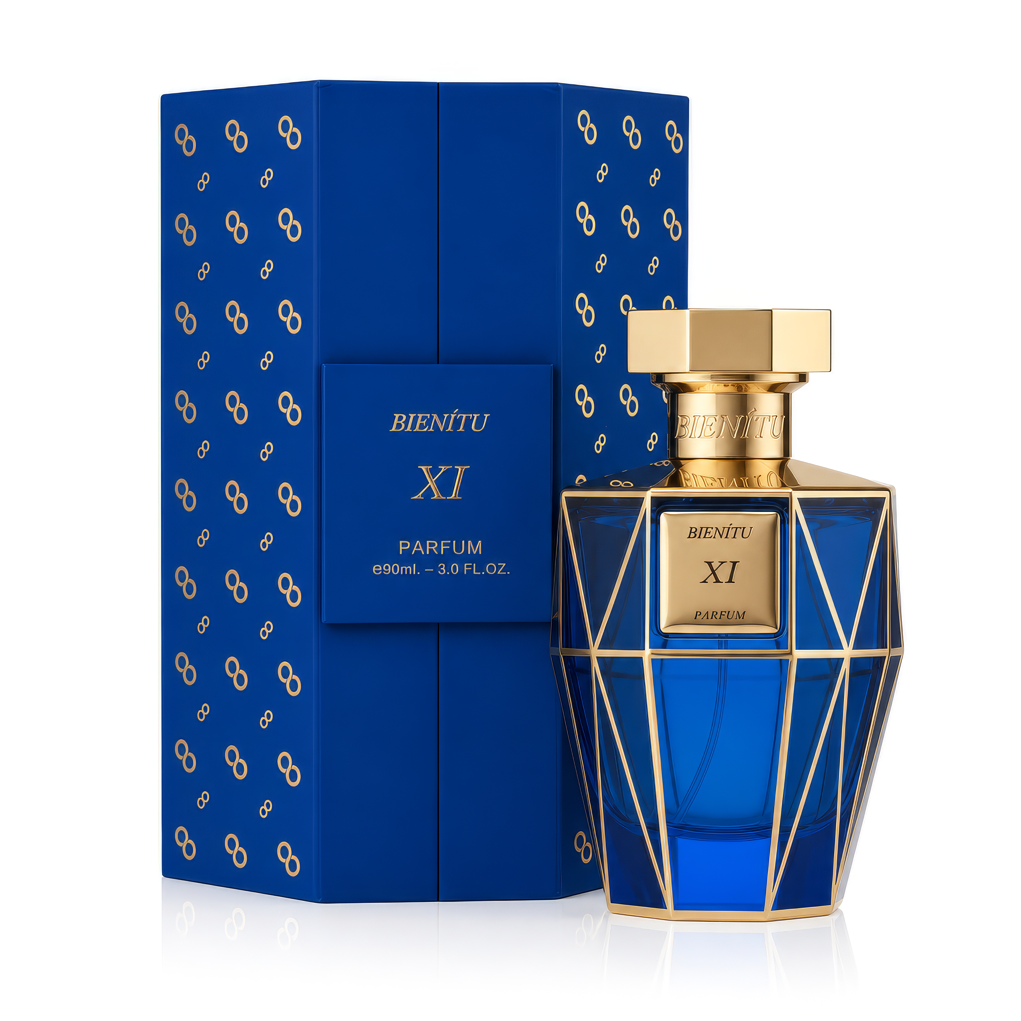 Bienítu XI Parfum | Fresh Citrus Men's Luxury Cologne 3.0 oz