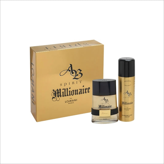 SET AB SPIRIT MILLIONAIRE - EDT 3.4 Oz. - Gift Sets